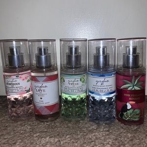 bath & body mini travel mists ($7/each)
